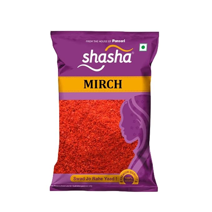 Shasha Red Chilli Powder (Laal Mirch) 100G